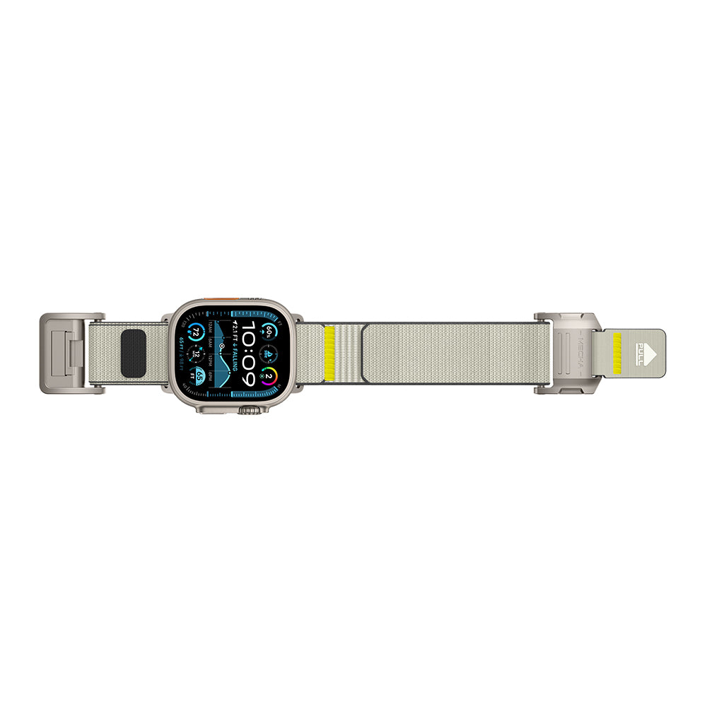 Apple Watch 7 45mm Mohseven iWatch Mecha Sport Hasır Kordon