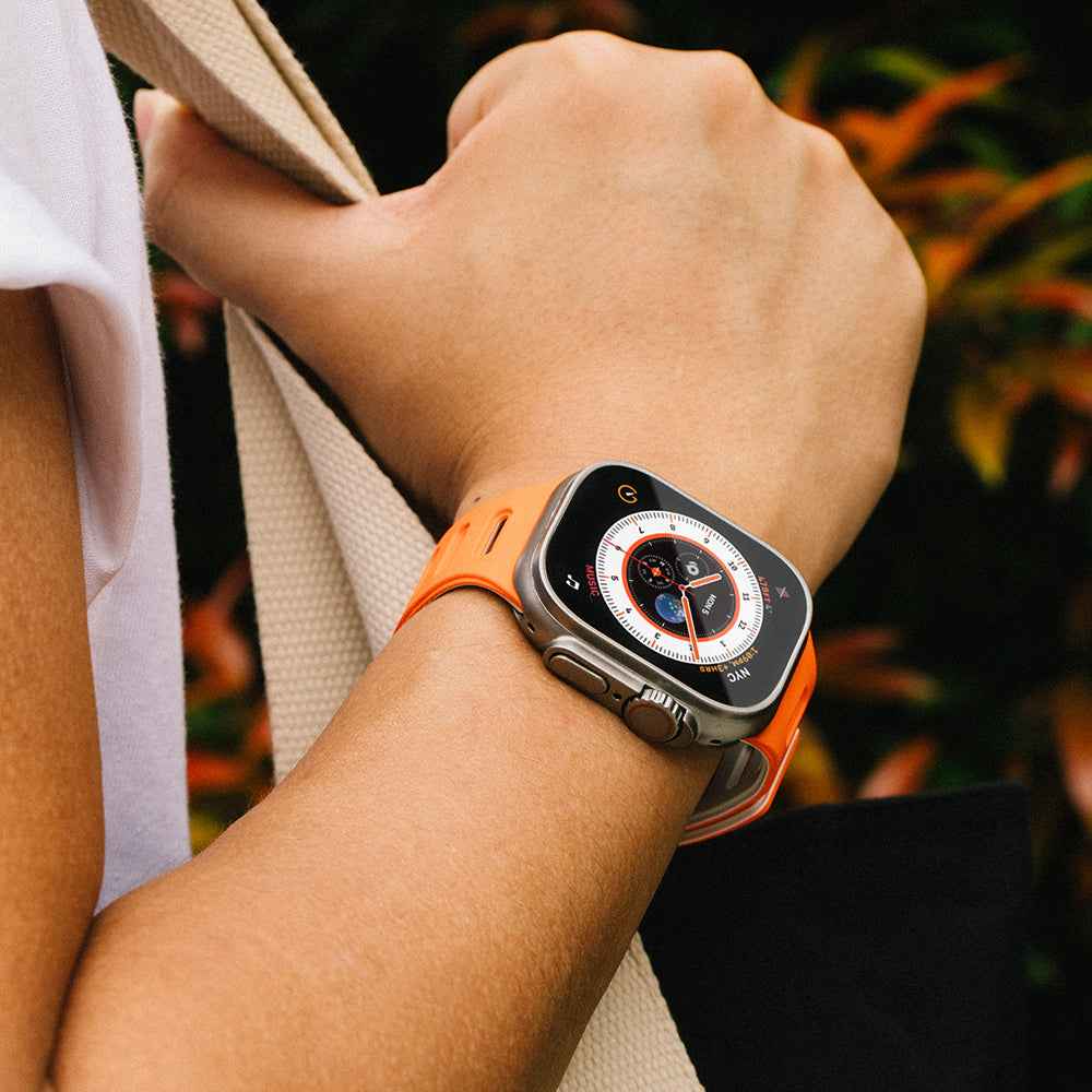 Apple Watch 7 45mm Native Union Active Watch Band Serisi Silikon Kordon
