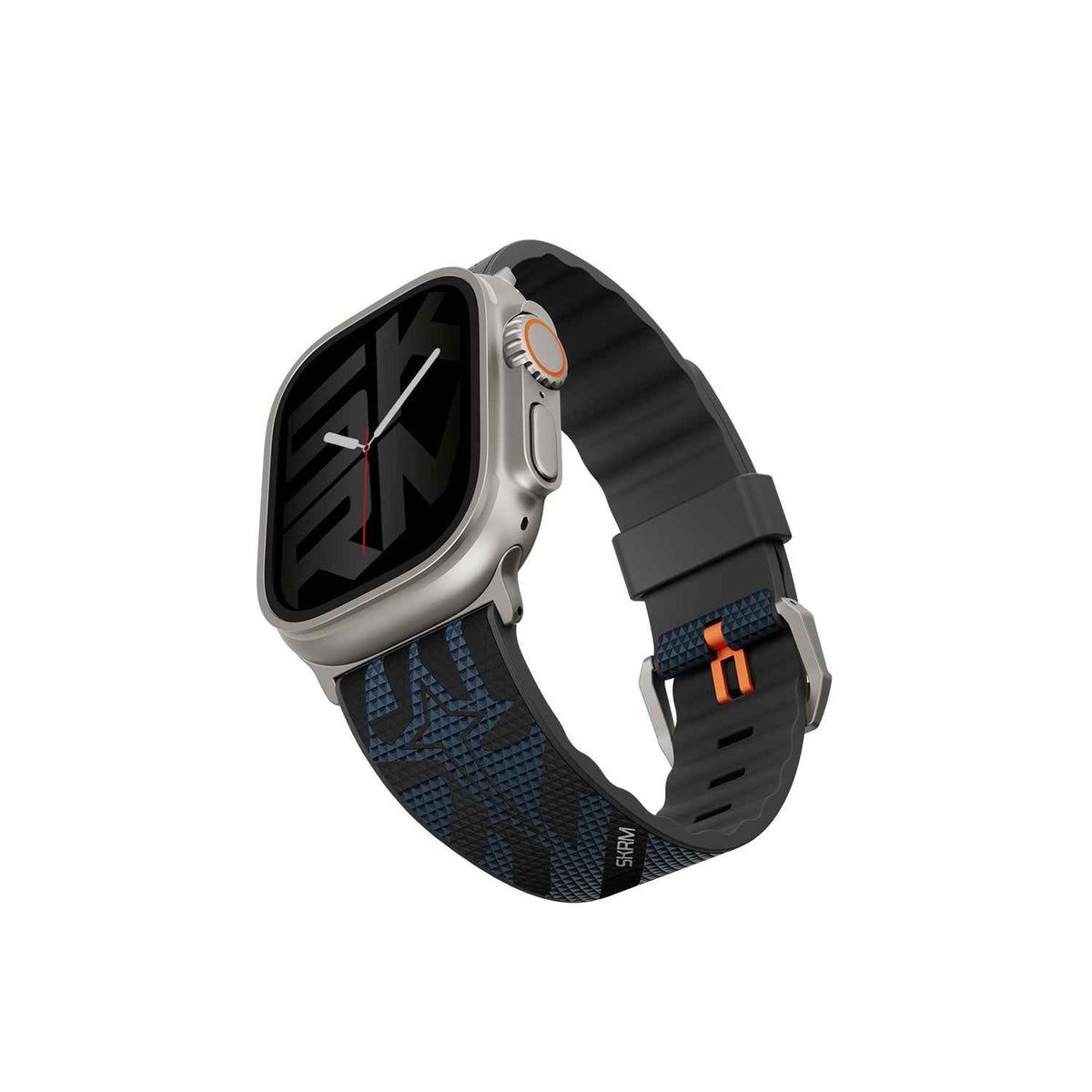 Apple Watch 7 45mm Skinarma Phantom Serisi Silikon Kordon