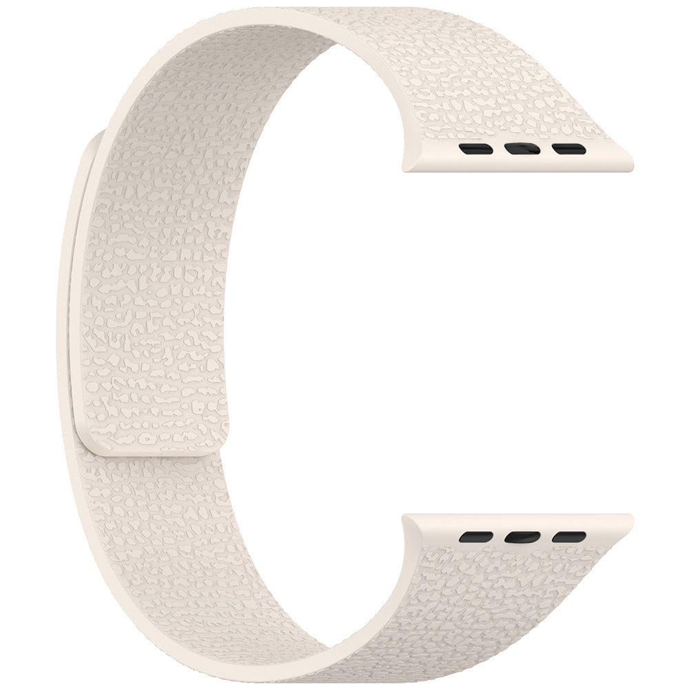 Apple Watch 7 45mm Zore KRD-136 Kabartma Desenli Silikon Kordon