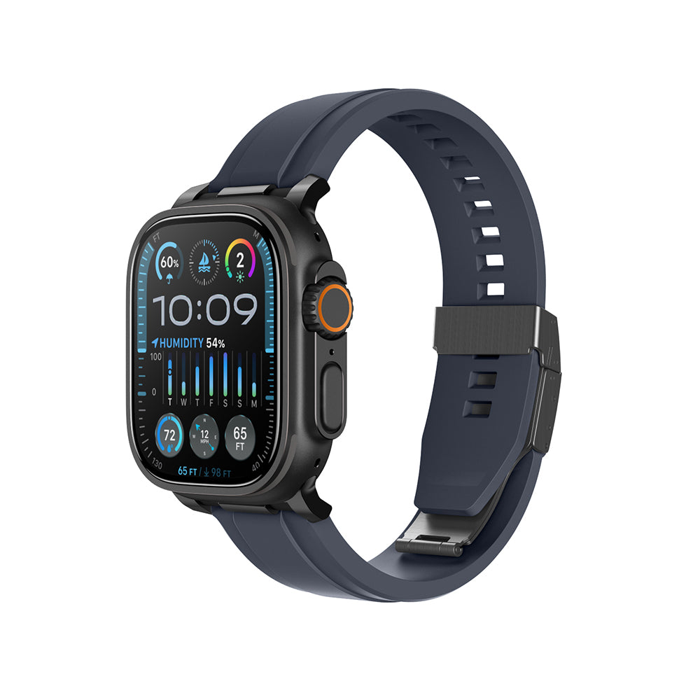 Apple Watch Ultra 49mm Amazingthing Radix AccuGuard Serisi Akıllı Saat Temperli Cam Ekran Koruyucu