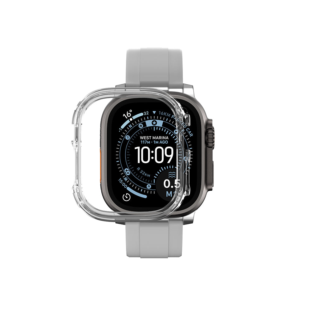 Apple Watch Ultra 49mm Amazingthing Radix Minimal FullGuard Sert PC Kasa ve Ekran Koruyucu