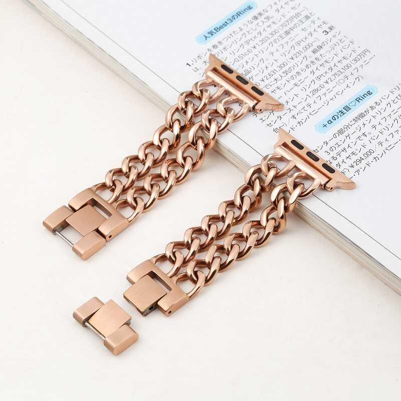 Apple Watch Ultra 49mm Kordon Cowboy Metal Strap Kayış