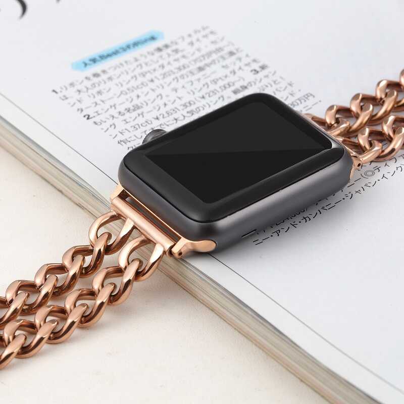 Apple Watch Ultra 49mm Kordon Cowboy Metal Strap Kayış