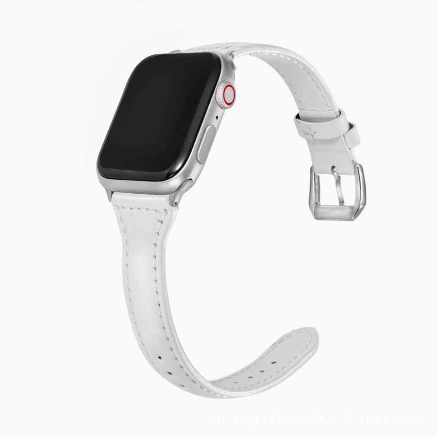Apple Watch Ultra 49mm Kordon KRD-28 Deri Strap Kayış