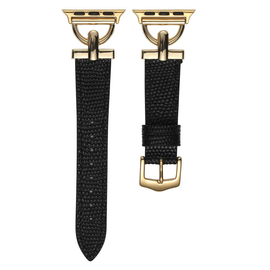 Apple Watch Ultra 49mm Kordon KRD-53 Deri Strap Kayış