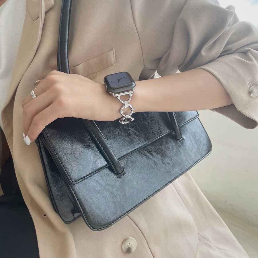 Apple Watch Ultra 49mm Kordon KRD-56 Metal Strap Kayış