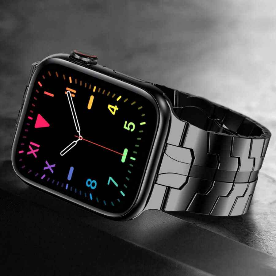 Apple Watch Ultra 49mm Kordon KRD-63 Metal Strap Kayış