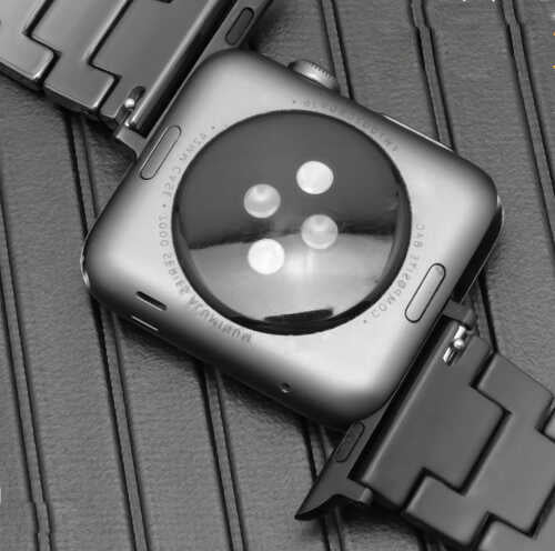 Apple Watch Ultra 49mm Kordon Mat Seramik Metal Strap Kayış