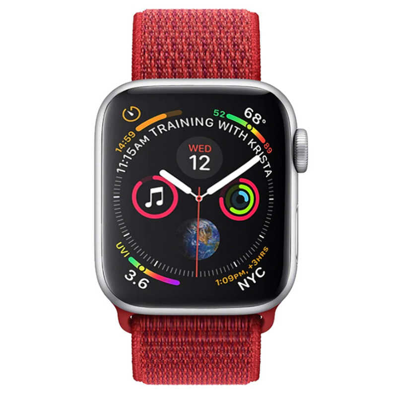 Apple Watch Ultra 49mm Kordon Zore KRD-03 Hasır Strap Kayış