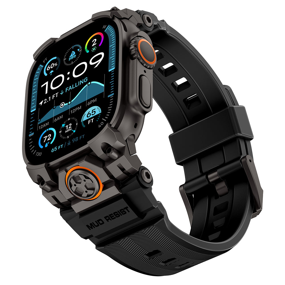 Apple Watch Ultra 49mm Mohseven iWatch Armor Silikon Kordon