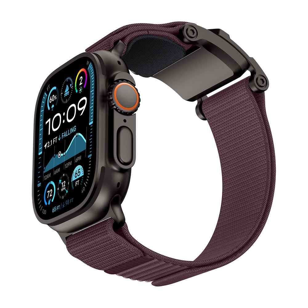Apple Watch Ultra 49mm Mohseven iWatch Mecha Sport Hasır Kordon