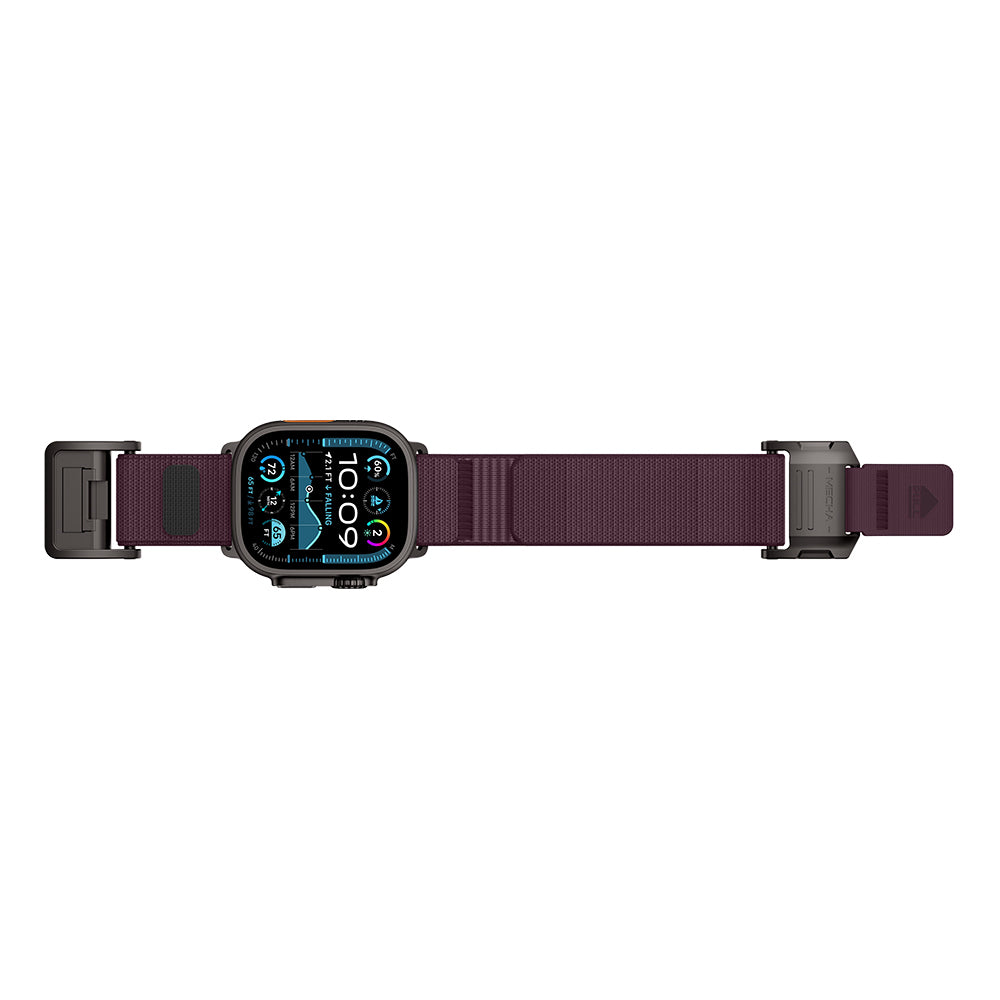 Apple Watch Ultra 49mm Mohseven iWatch Mecha Sport Hasır Kordon