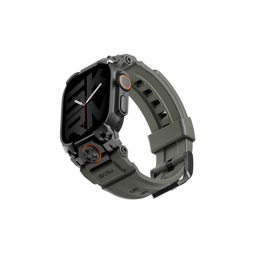 Apple Watch Ultra 49mm SkinArma Talon Serisi Suya Dayanıklı Silikon Kordon