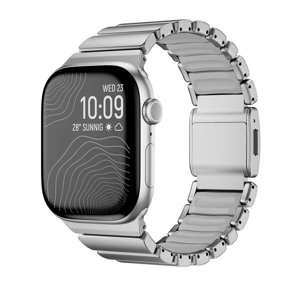 Apple Watch Ultra 49mm Zore KRD-151 Metal Silikon Kordon