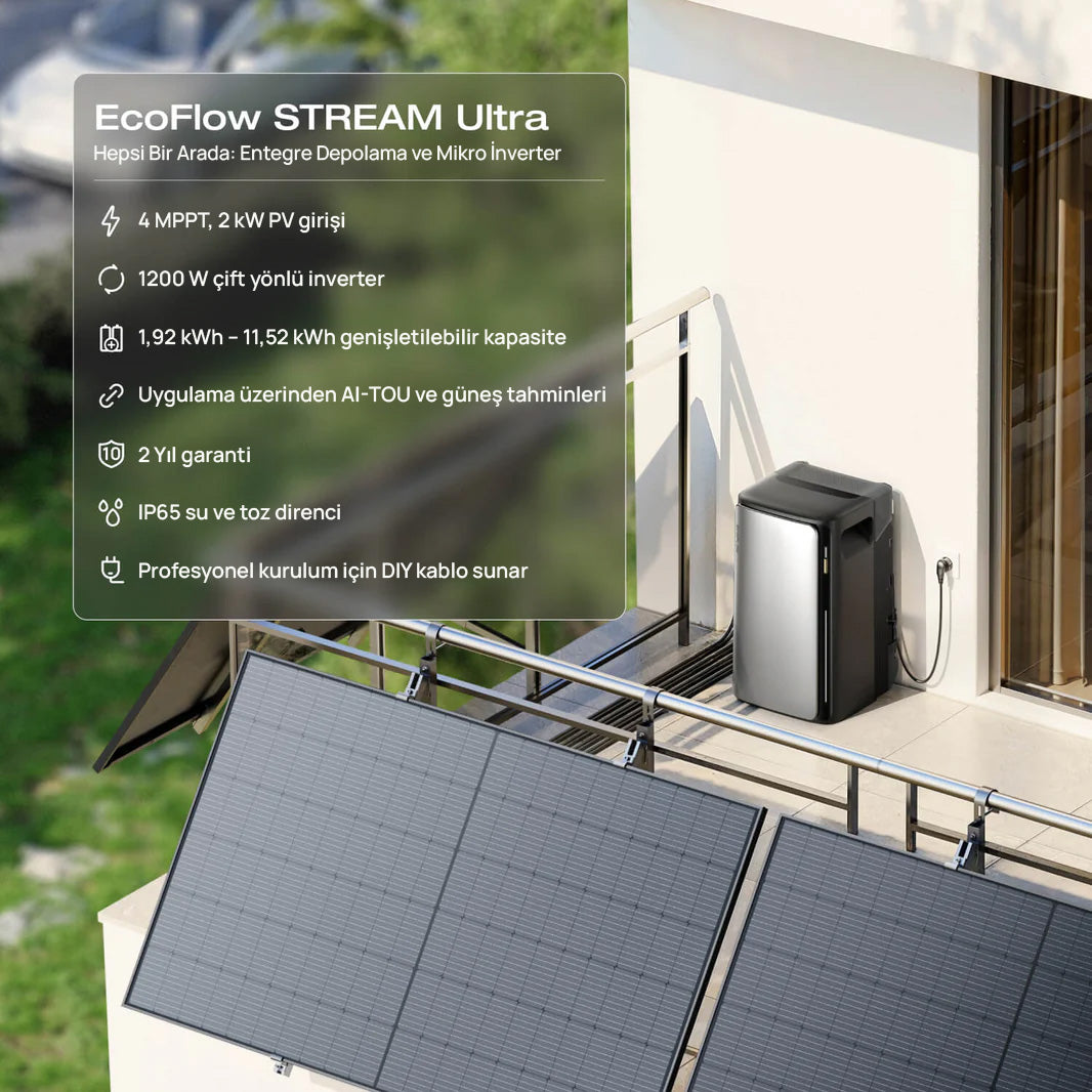 EcoFlow Stream Ultra - KAPAKOLSUN