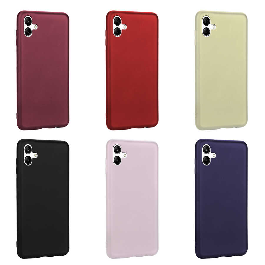 Galaxy A04 Kılıf Zore Premier Silikon Kapak