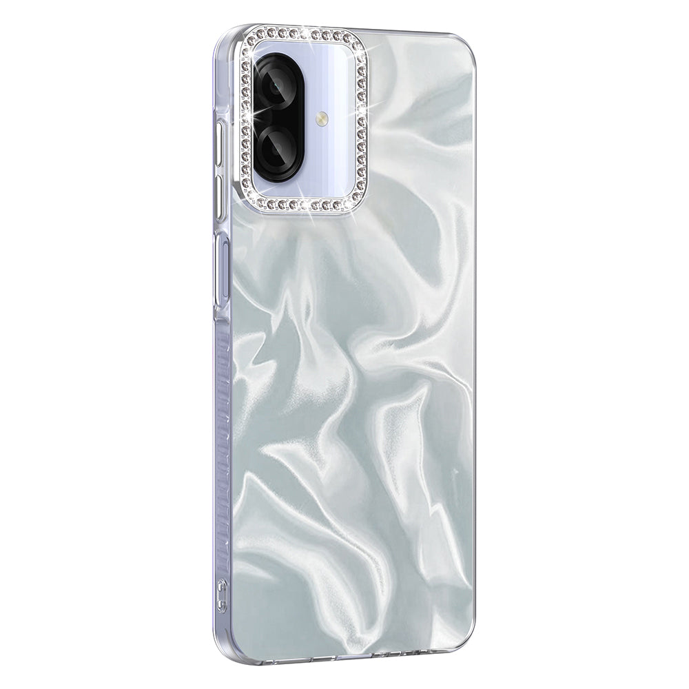 Galaxy A07 Kılıf Airbagli Parlak Taş Detay Tasarımlı Zore Esila Kapak