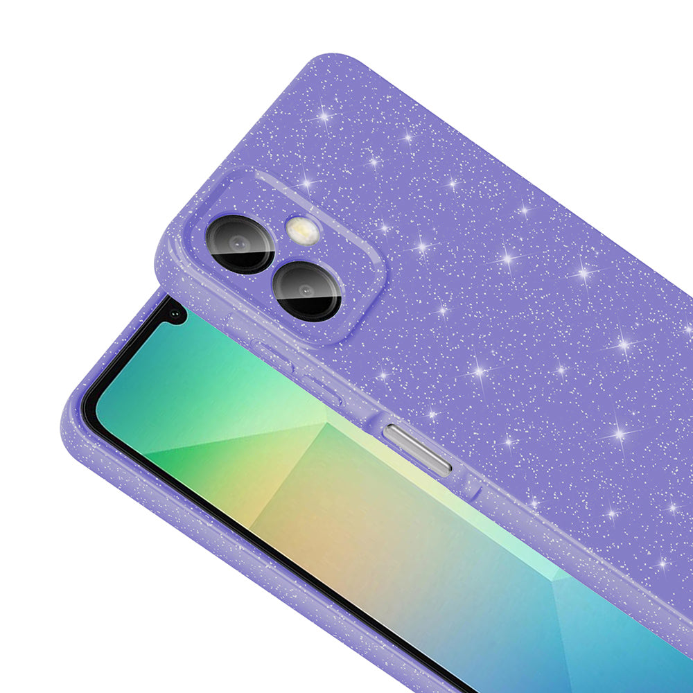 Galaxy A07 Kılıf Kamera Korumalı Simli Lüks Zore Koton Kapak