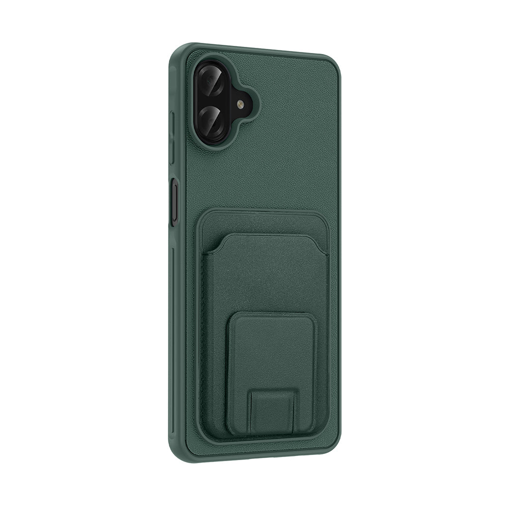 Galaxy A07 Kılıf Kartlıklı TPU Zore Bikart Kapak