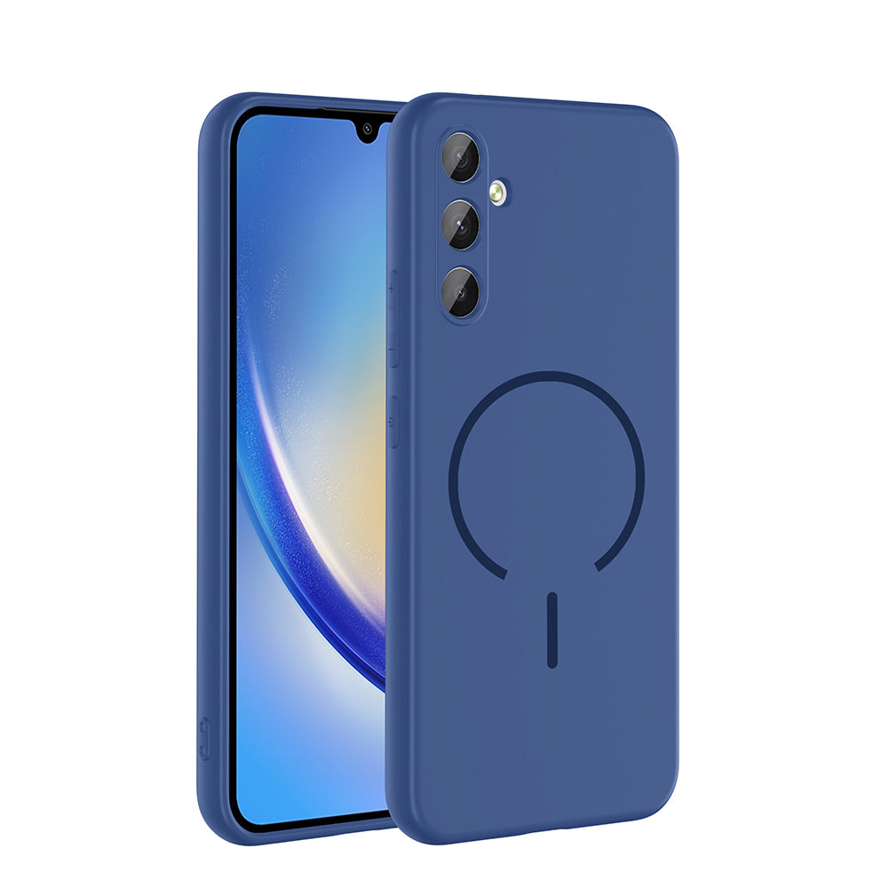 Galaxy A14 Kılıf M-safe Şarj Özellikli Zore Meta Kapak