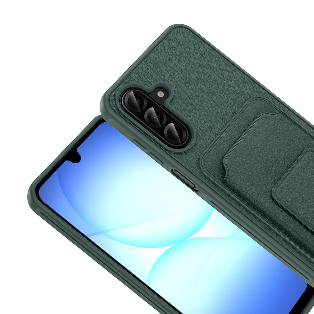 Galaxy A17 Kılıf Kartlıklı TPU Zore Bikart Kapak