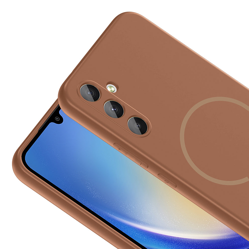 Galaxy A24 Kılıf M-safe Şarj Özellikli Zore Meta Kapak