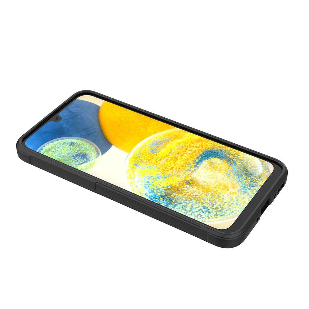 Galaxy A26 Kılıf Esnek TPU Oyuklu Arka Yüzey Tasarımlı Zore Etnik Silikon Kapak
