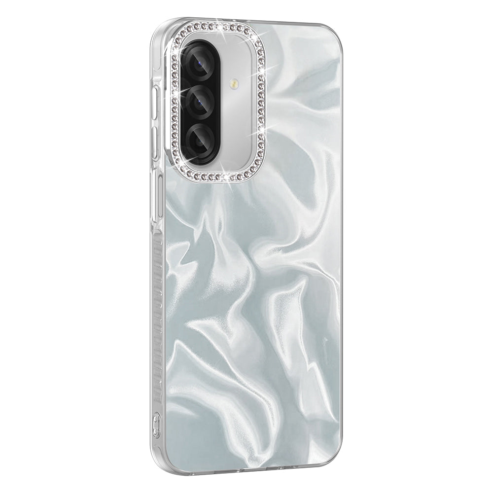 Galaxy A37 Kılıf Airbagli Parlak Taş Detay Tasarımlı Zore Esila Kapak