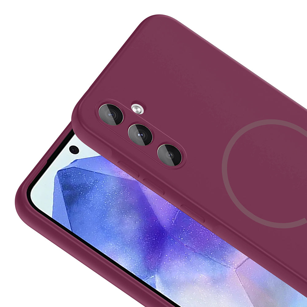 Galaxy A37 Kılıf M-safe Şarj Özellikli Zore Meta Kapak