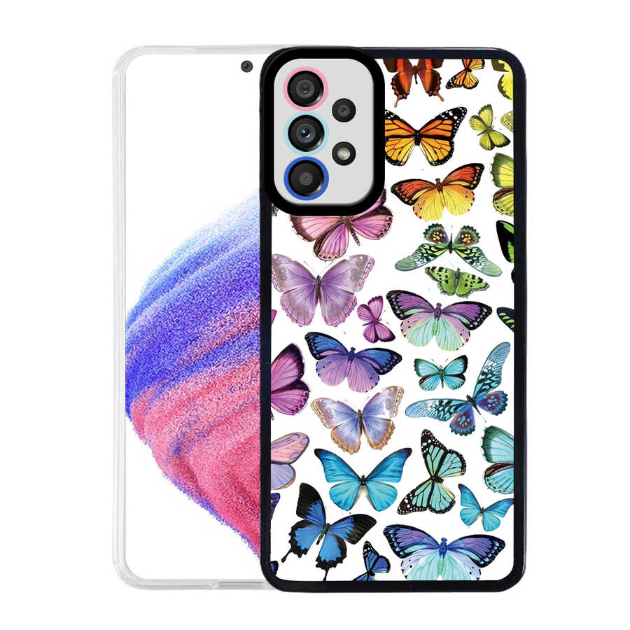 Galaxy A53 5G Kılıf Zore M-Fit Desenli Kapak