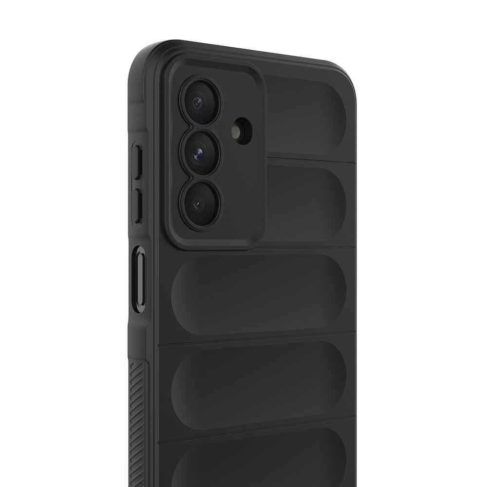 Galaxy A56 Kılıf Esnek TPU Oyuklu Arka Yüzey Tasarımlı Zore Etnik Silikon Kapak