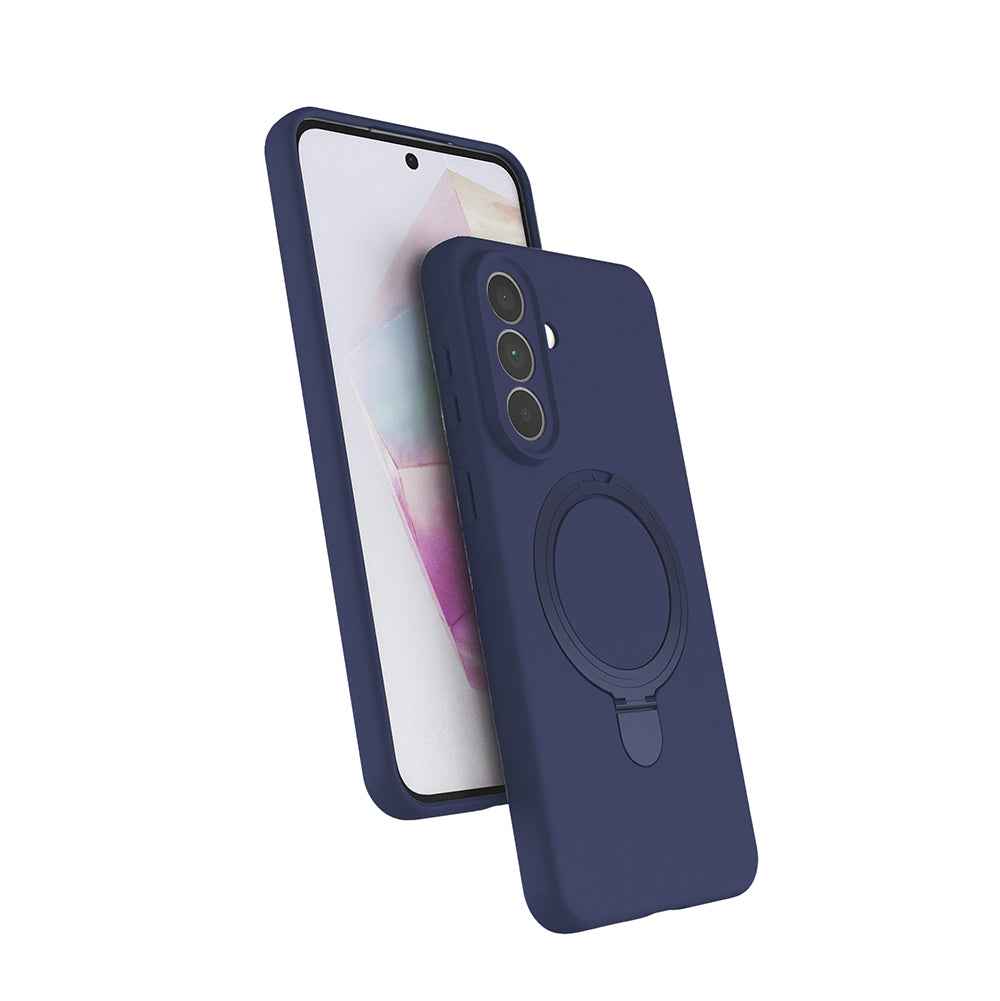 Galaxy A57 Kılıf M-safe Şarj Özellikli Standlı Zore Samara Kapak