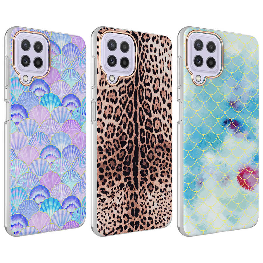 Galaxy M22 Kılıf Zore Bella Kapak