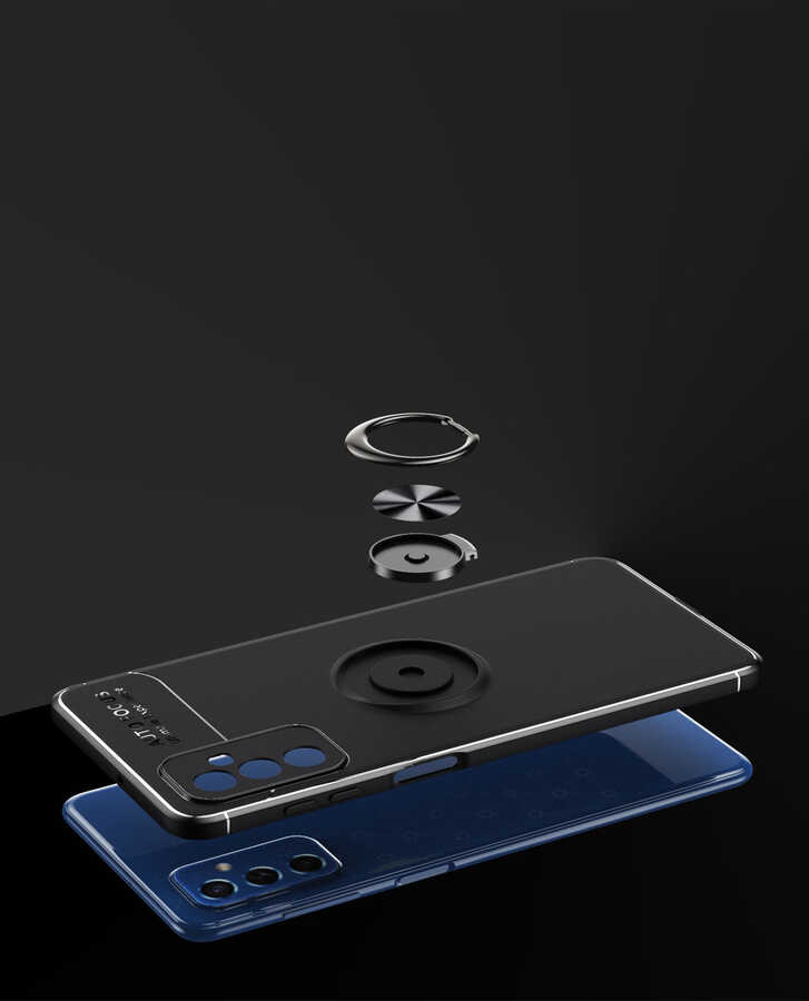 Galaxy M52 Kılıf Zore Ravel Silikon Kapak