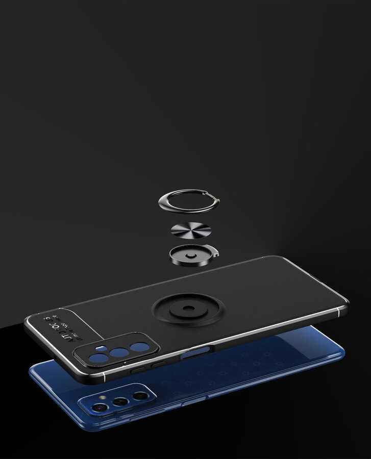 Galaxy M52 Kılıf Zore Ravel Silikon Kapak