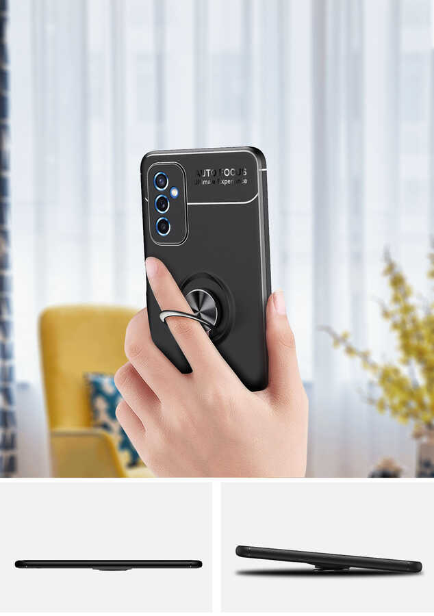 Galaxy M52 Kılıf Zore Ravel Silikon Kapak