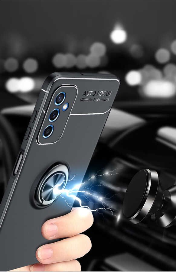 Galaxy M52 Kılıf Zore Ravel Silikon Kapak