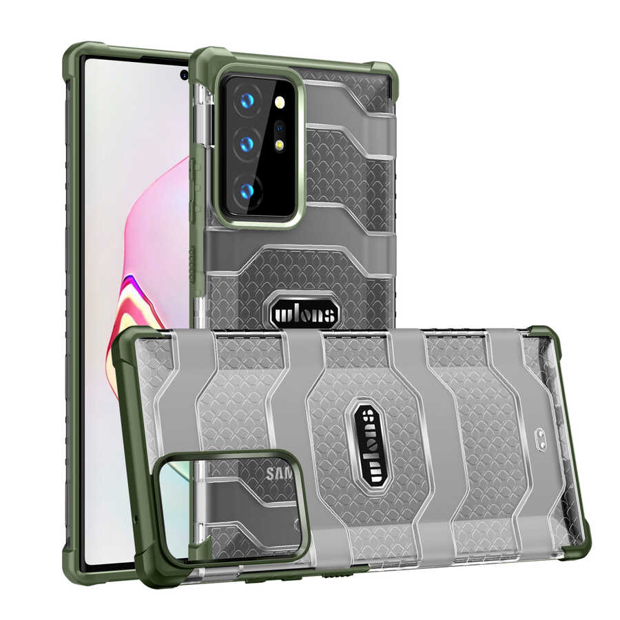 Galaxy Note 20 Ultra Kılıf Wlons Mit Kapak