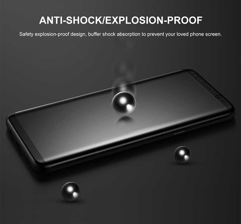 Galaxy Note 8 Zore Full Yapışkanlı Cam Ekran Koruyucu