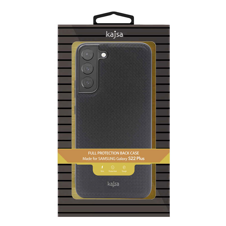 Galaxy S22 Ultra Kılıf Kajsa Preppie Serisi Dark Kapak