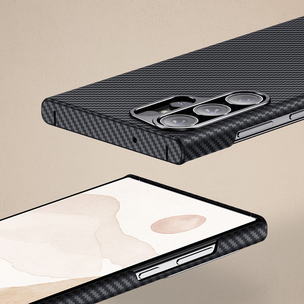 Galaxy S23 Kılıf Benks M-safe Şarj Özellikli Magnetik ArmorAir 600D Kevlar Fiber Kapak