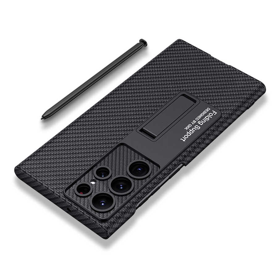 Galaxy S23 Ultra Kılıf Zore Kıpta Standlı Kapak