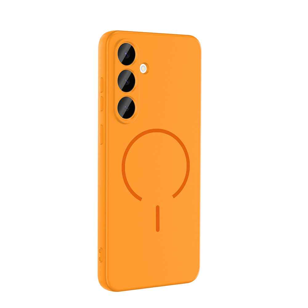 Galaxy S24 FE Kılıf M-safe Şarj Özellikli Zore Meta Kapak