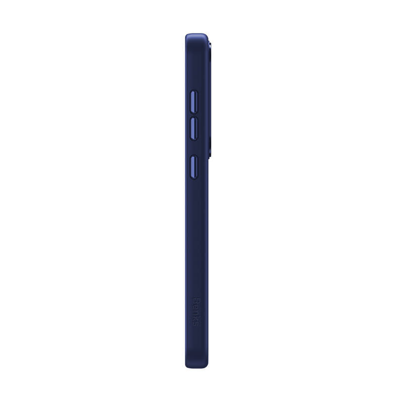 Galaxy S24 Kılıf M-safe Şarj Özellikli Şeffaf Arka Yüzey Benks MagClap TPU Çerçeve Kapak