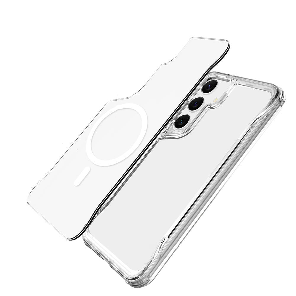 Galaxy S24 Plus Kılıf Zore M-safe Şarj Özellikli T-Max M-safe Kapak