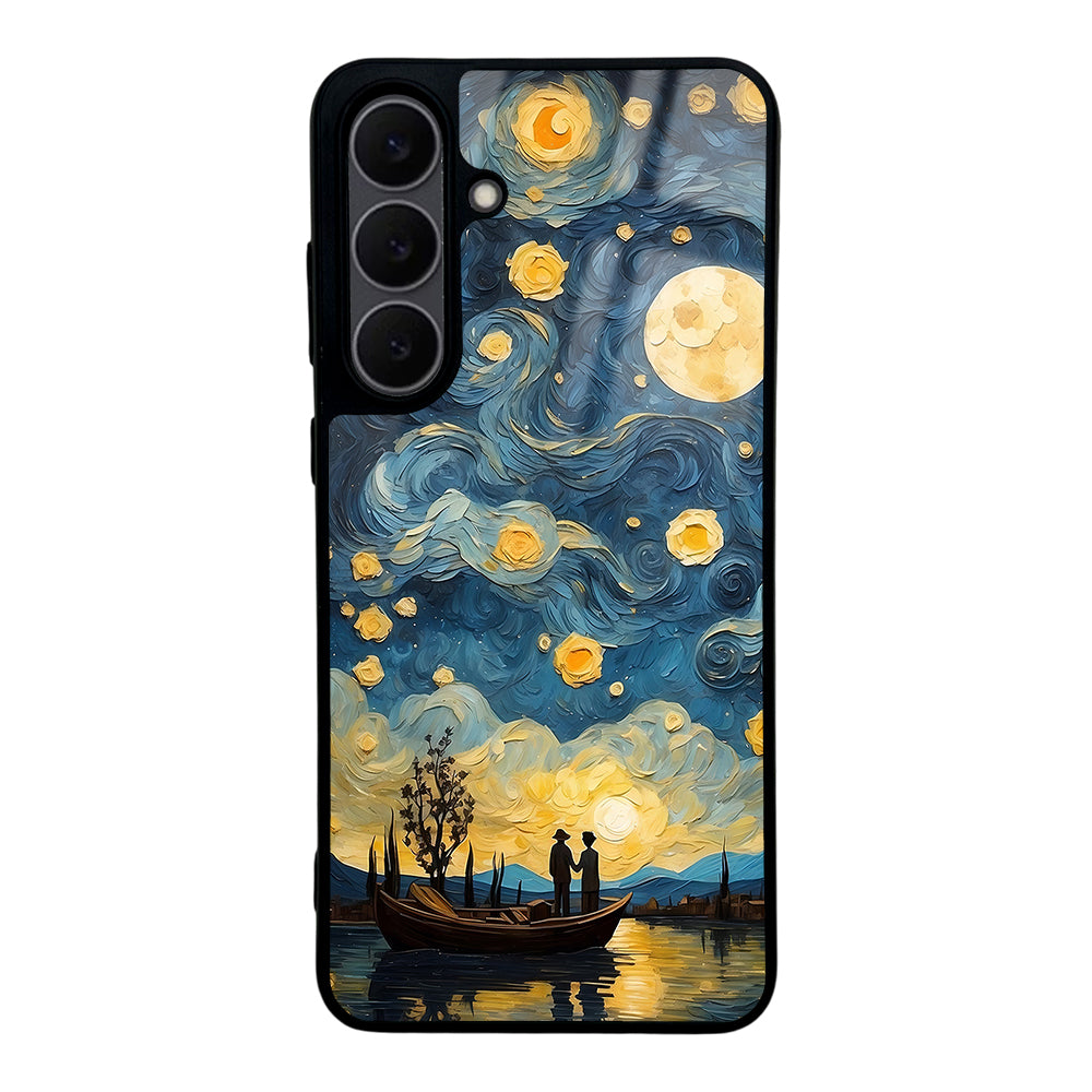 Galaxy S25 FE Kılıf Kamera Korumalı Desenli Zore Lusi Kapak