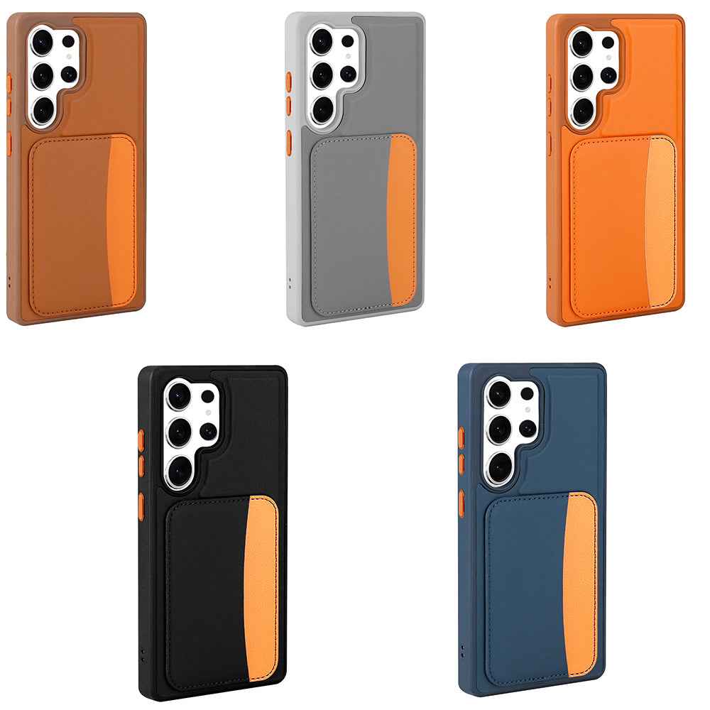 Galaxy S25 Ultra Kılıf Kartlıklı Zore X-Kart Silikon Kapak