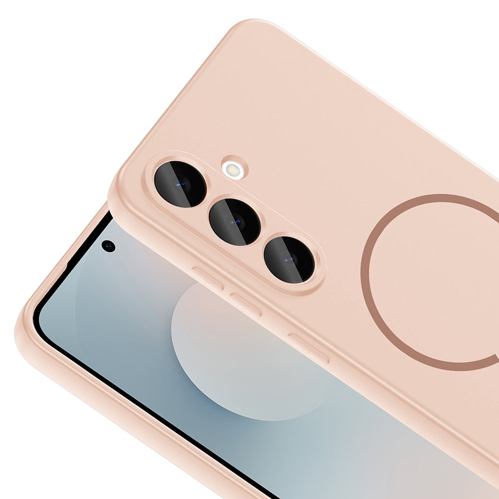 Galaxy S26 FE Kılıf M-safe Şarj Özellikli Zore Meta Kapak