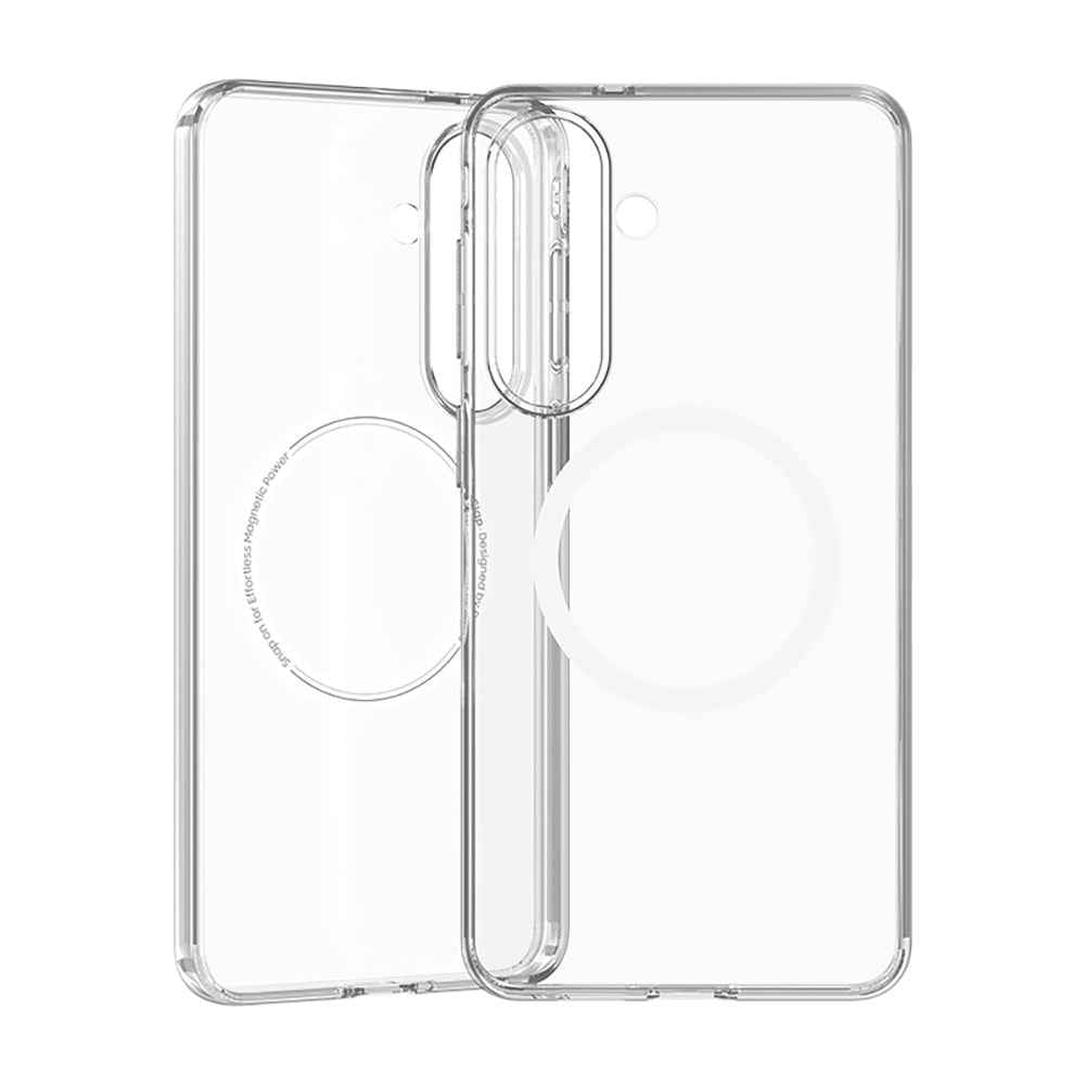 Galaxy S26 Plus Kılıf M-safe Şarj Özellikli Benks Magnetik Crystal Serisi Şeffaf Kapak